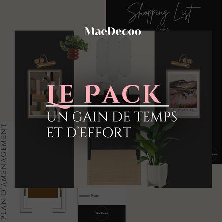 Offre Pack ( Planche Ambiance + Shopping Liste + Plan 2D )